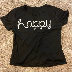 SHEIN Happy Tee